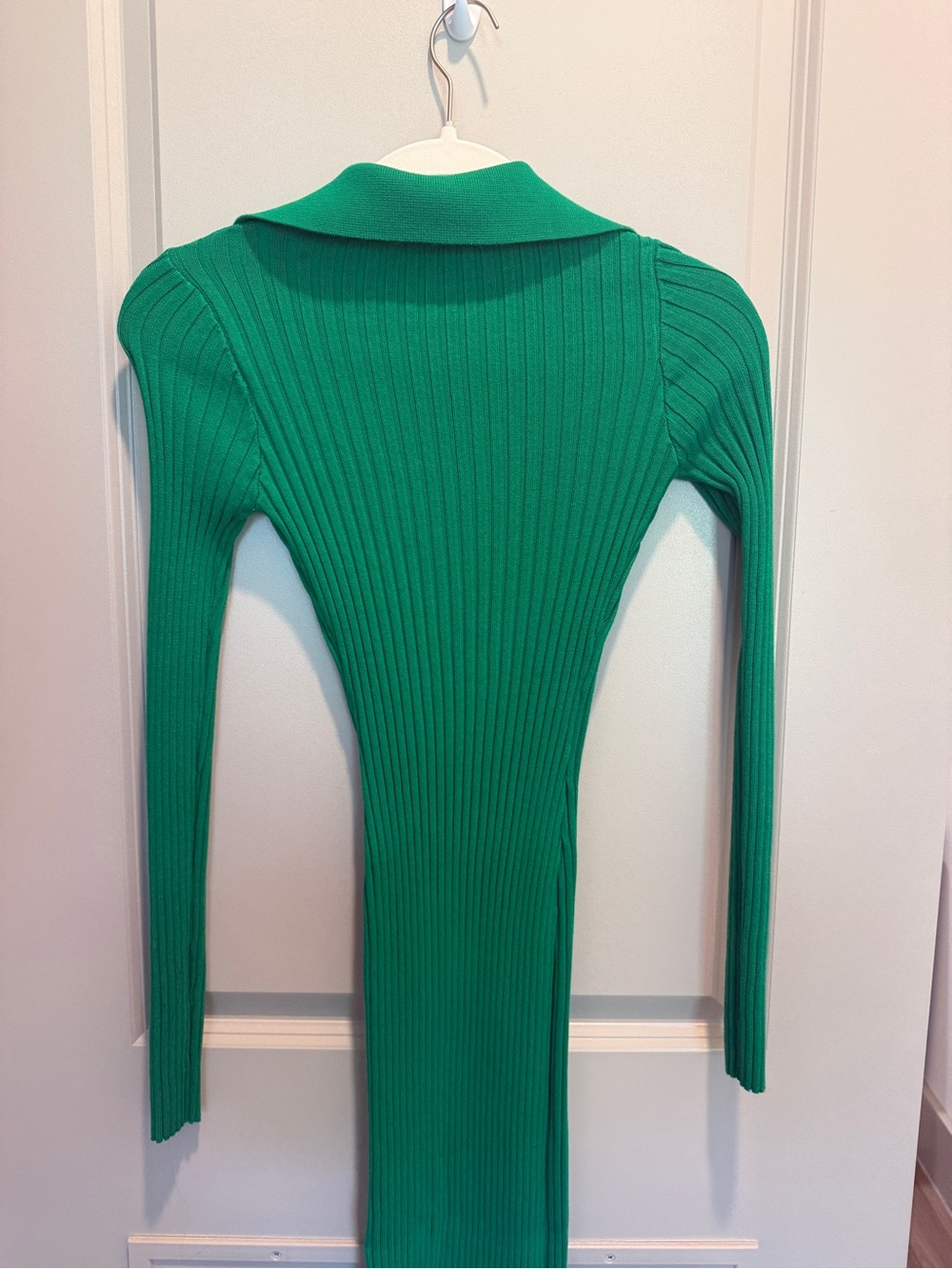 Hera Collection Emerald Ribbed Button Polo - Picture 5 of 5